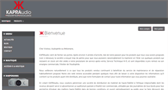 Desktop Screenshot of kapraudio.com